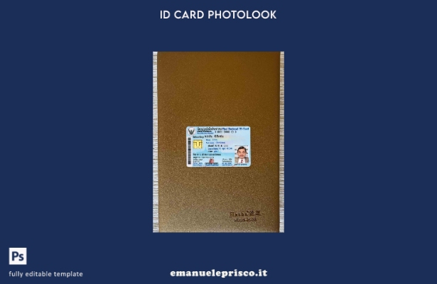 modello FRONTALE photolook ID Thailandia stile verificato